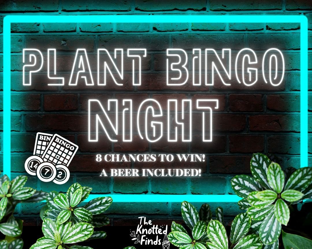 Plant Bingo Night: Win Prizes and Enjoy Craft Beer in Derry