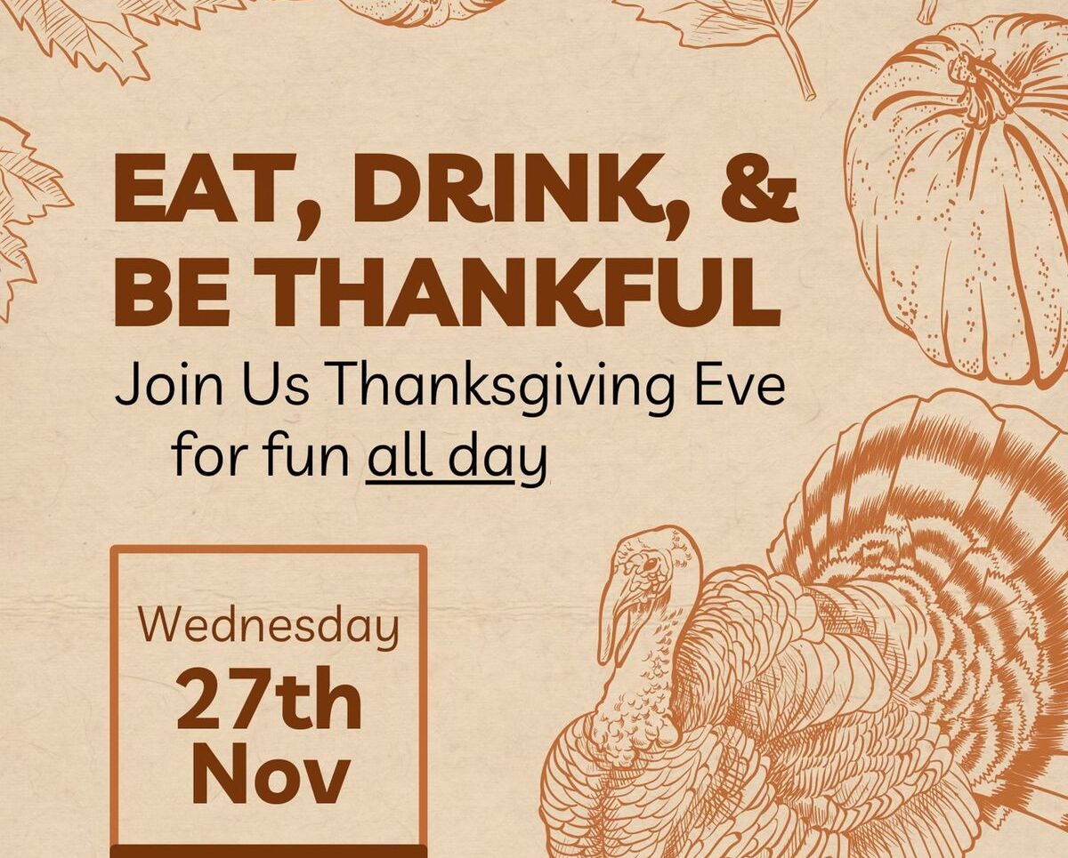 Gather for Thanksgiving Eve: Celebrate with Wings and Seasonal Drinks